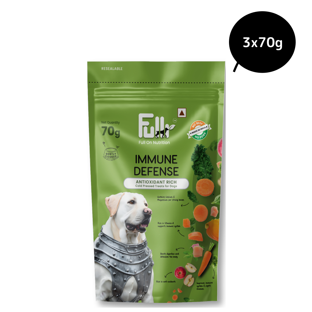 Fullr Immune Defense Cold Pressed Dog Treats