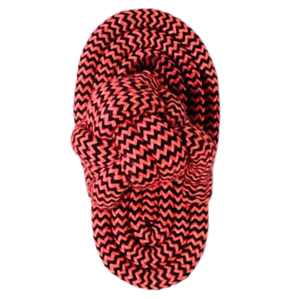 Skatrs Sandal Shaped Rope Chew Toy for Dogs and Cats (Maroon)