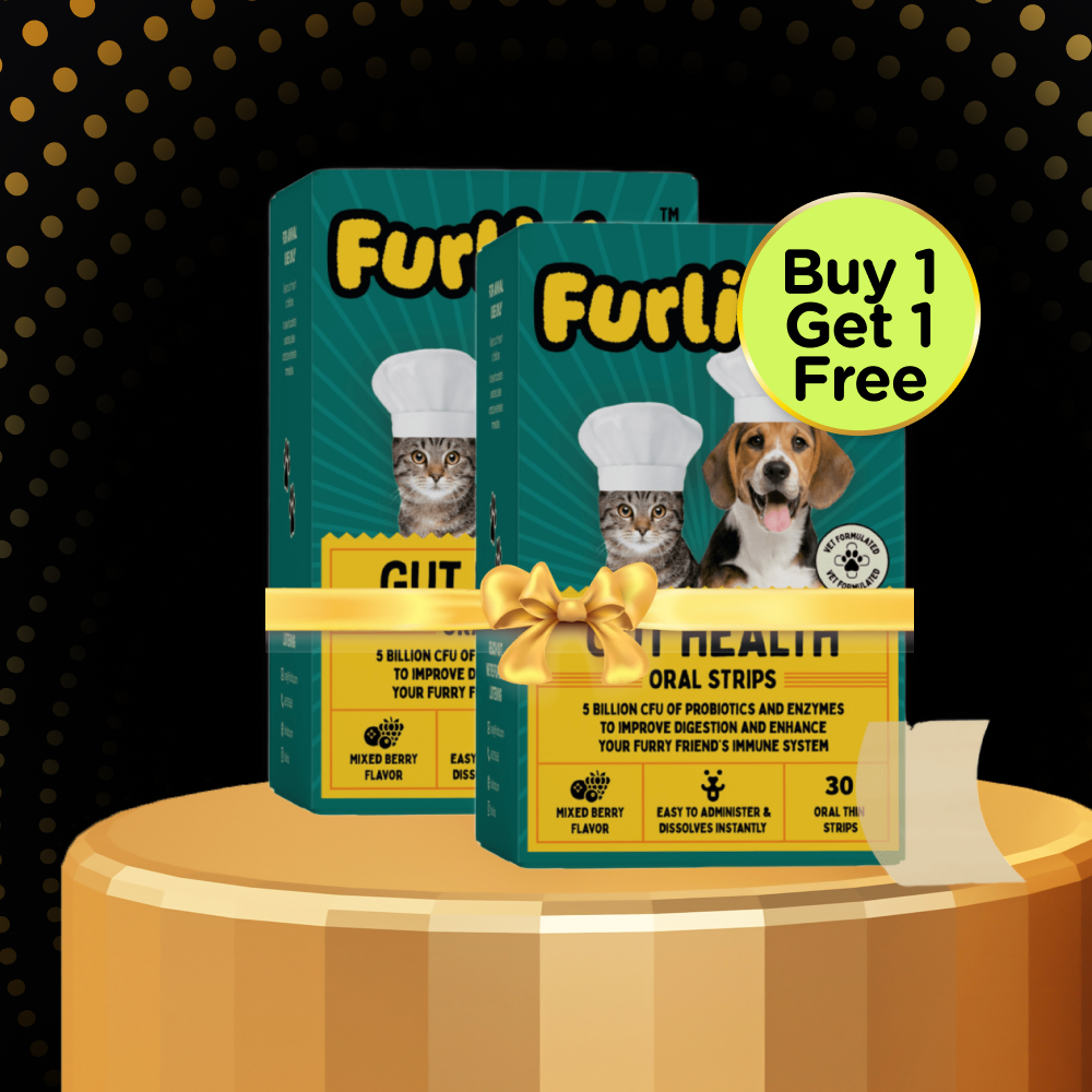 Furlicks Gut Health Supplement for Cats and Dogs (Buy 1 Get 1 Free)