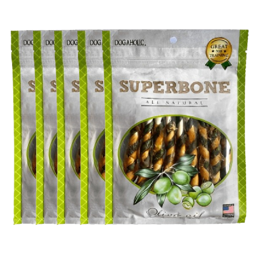Dogaholic Superbone Chicken Stick with Olive Oil Dog Treats