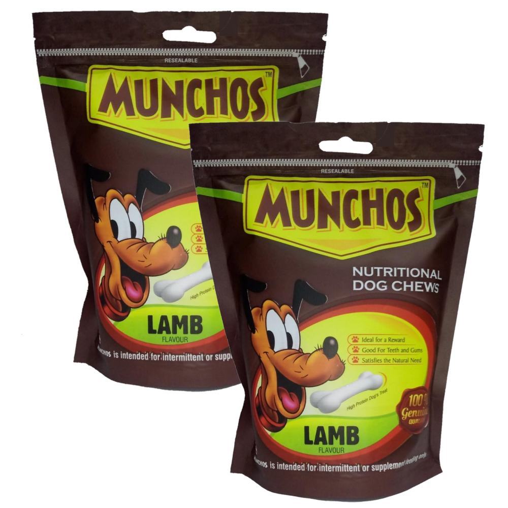 Munchos Nutritional Lamb Chew Stick Dog Treats