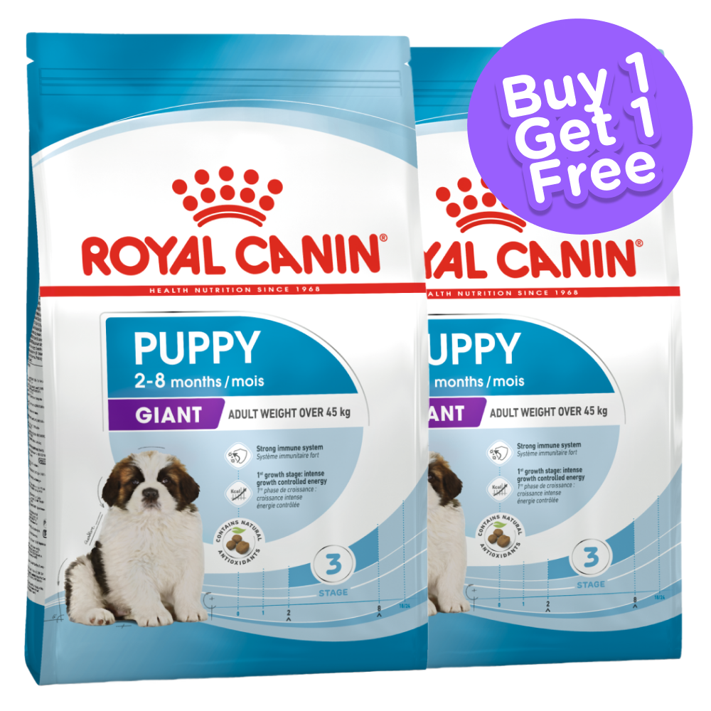 Royal Canin Giant Puppy Dog Dry Food (Buy 1 Get 1) (Limited Shelf Life)