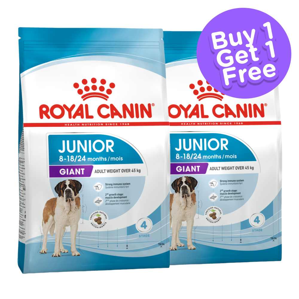Royal Canin Giant Junior Dog Dry Food (Buy 1 Get 1) (Limited Shelf Life)