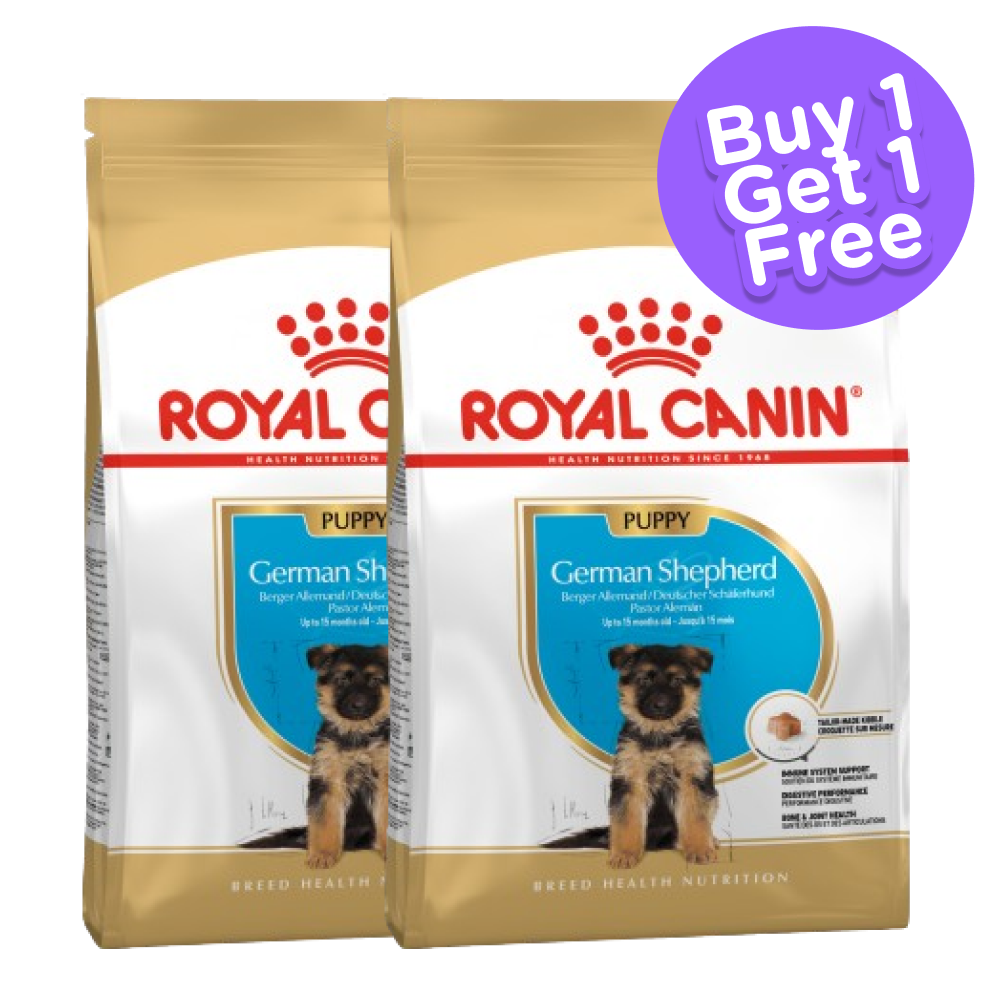 Royal Canin German Shepherd Puppy Dog Dry Food (Buy 1 Get 1) (Limited Shelf Life)