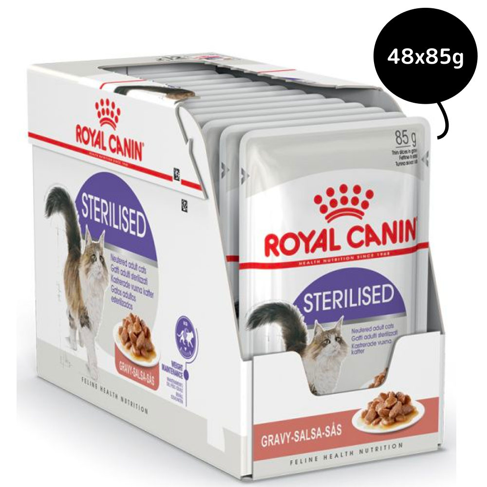 Royal Canin Sterilised Gravy Adult Cat Wet Food