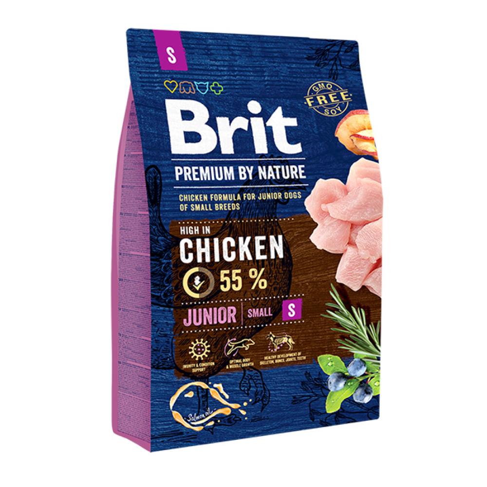 Brit Premium by Nature Chicken Meat Adult Small Breed Dog Dry Food