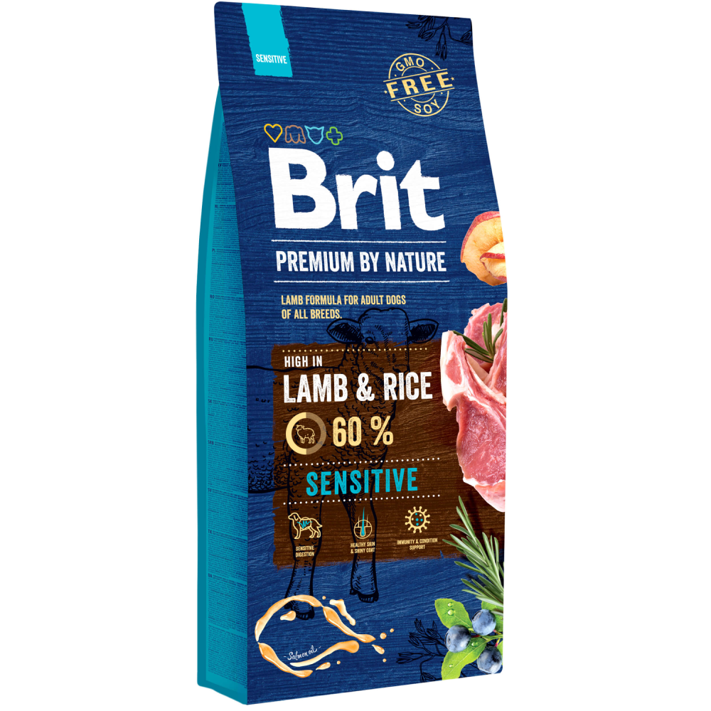Brit Premium by Nature Sensitive Lamb & Rice Dog Dry Food