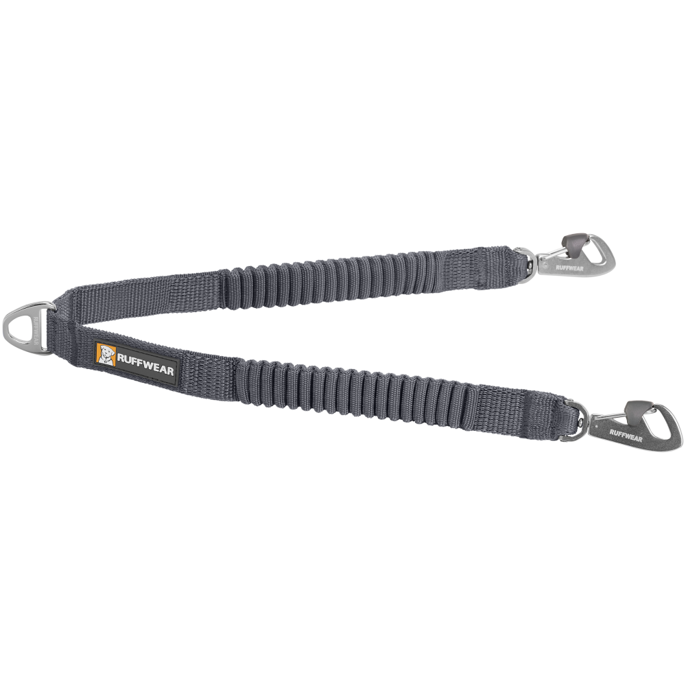 Ruffwear Double Track Coupler for Dogs (Basalt Gray)