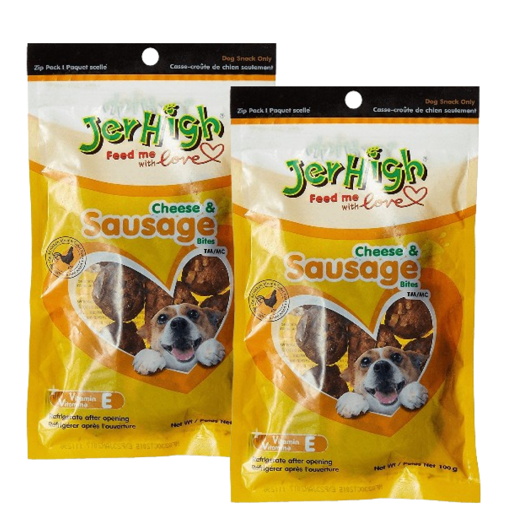 JerHigh Cheese & Sausage Dog Treats