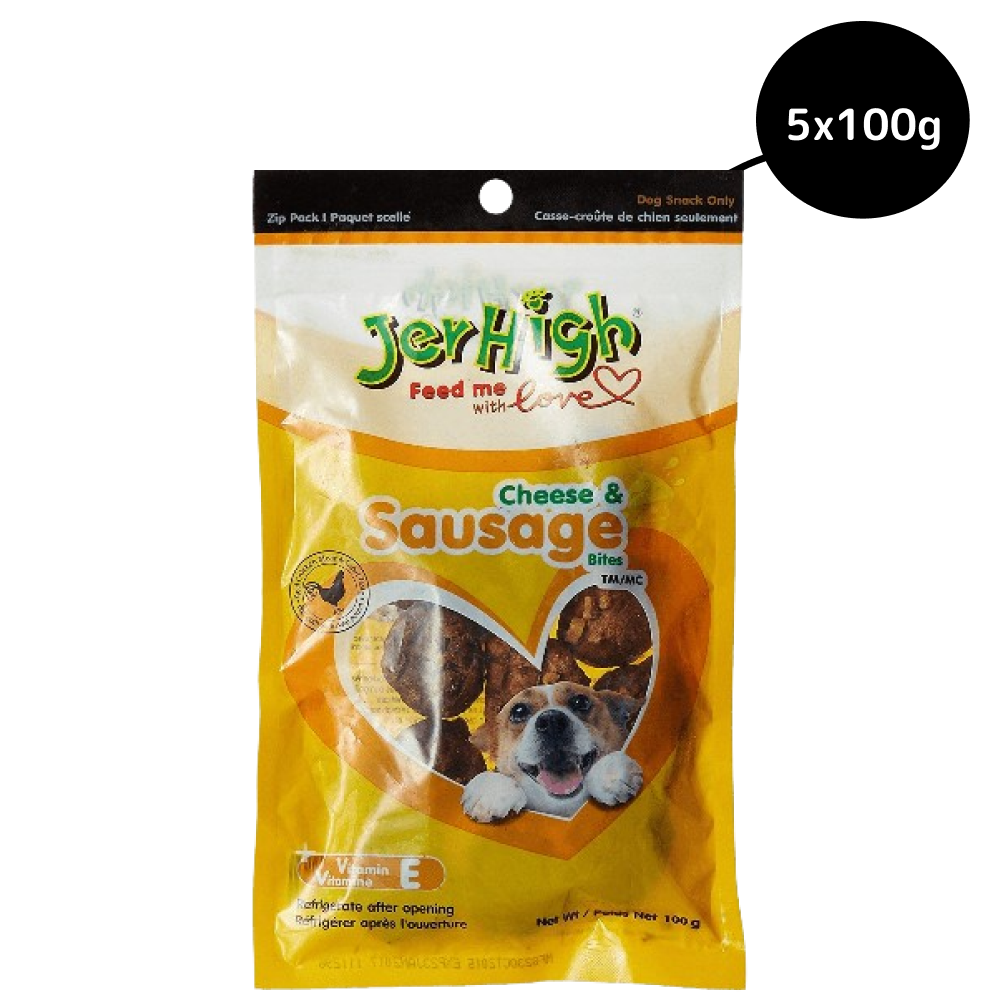 JerHigh Cheese & Sausage Dog Treats
