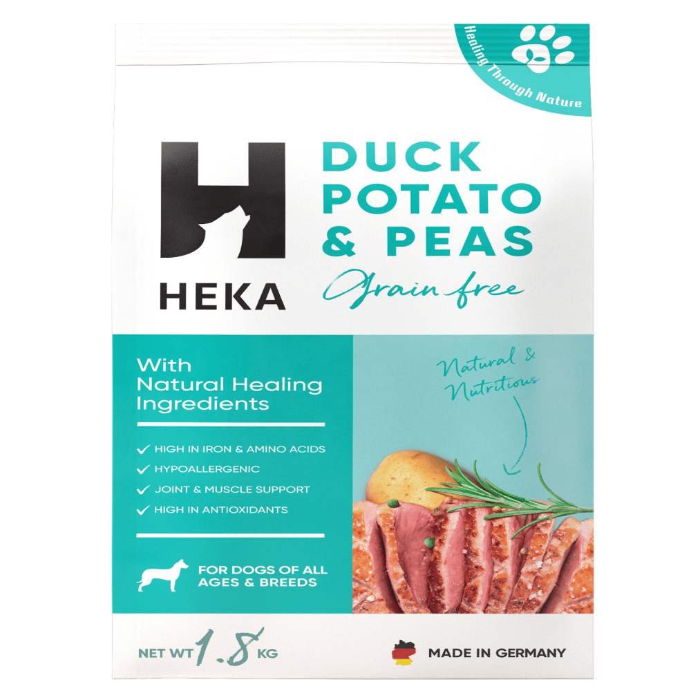 Heka Duck, Potatoes & Peas Dog Dry Food (Limited Shelf Life)