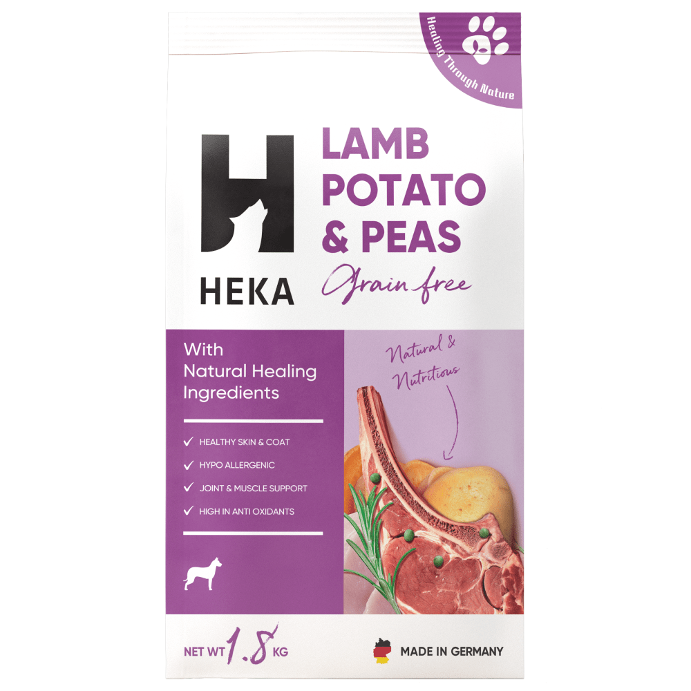 Heka Lamb, Potatoes & Peas Dog Dry Food (Limited Shelf Life)