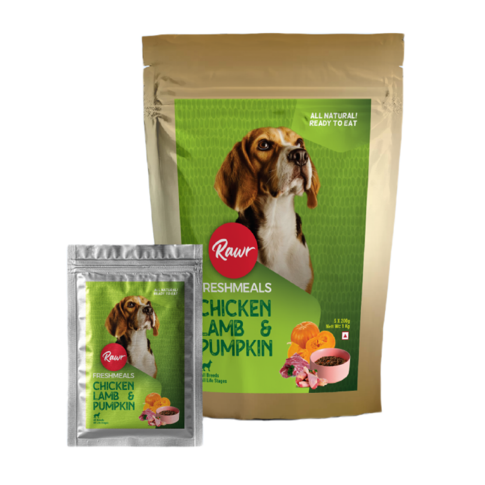 Rawr4dogs Chicken, Lamb and Pumpkin Fresh Meals Dog Wet Food