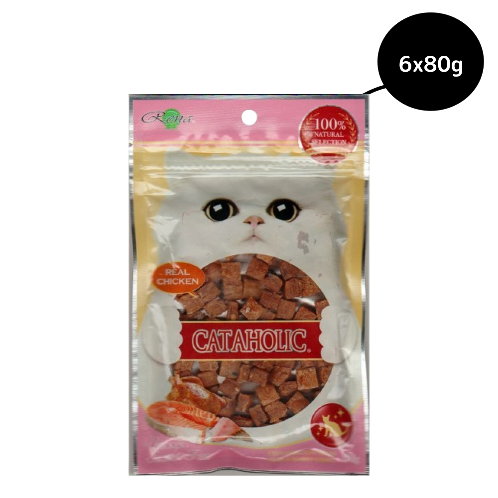 Cataholic Neko Chicken & Salmon Fish Cubes Cat Treats