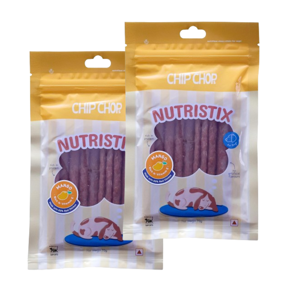 Chip Chops Mango Nutristix Dog Treats