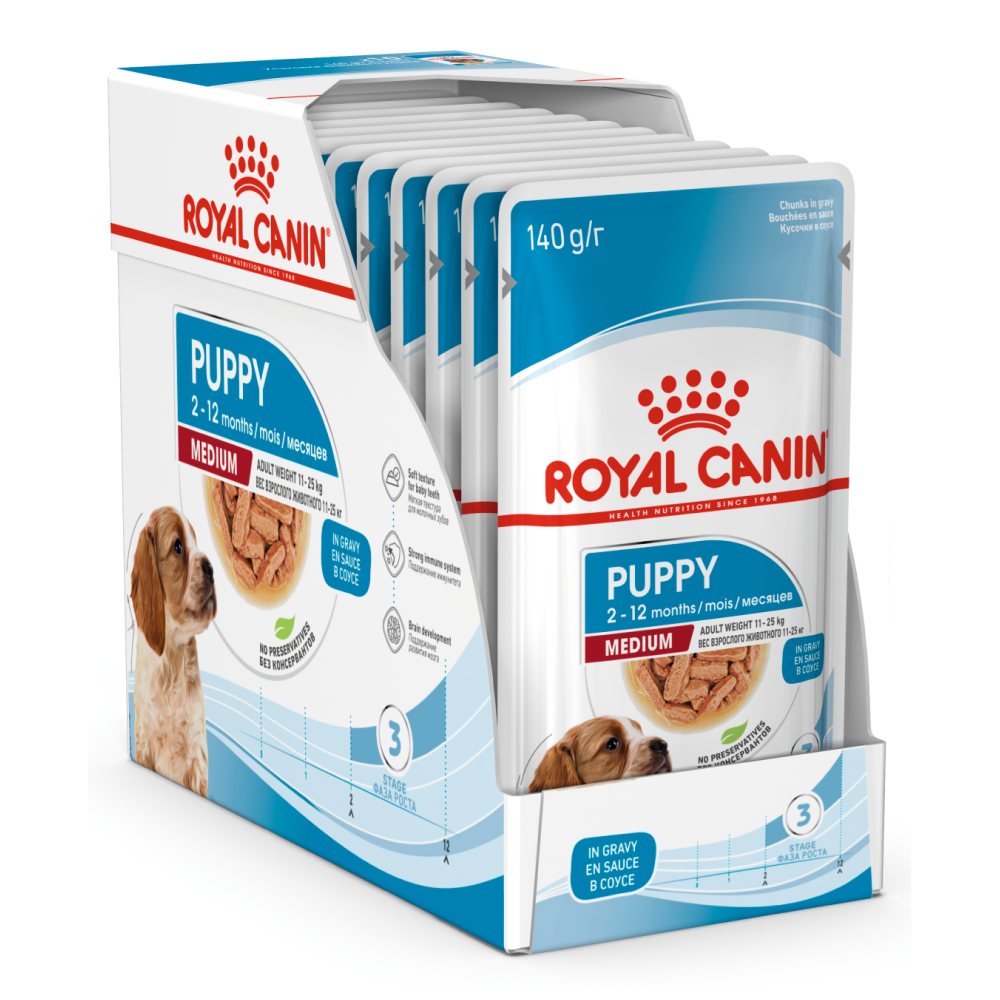 Royal Canin Medium Puppy Dog Wet Food (Limited Shelf Life)