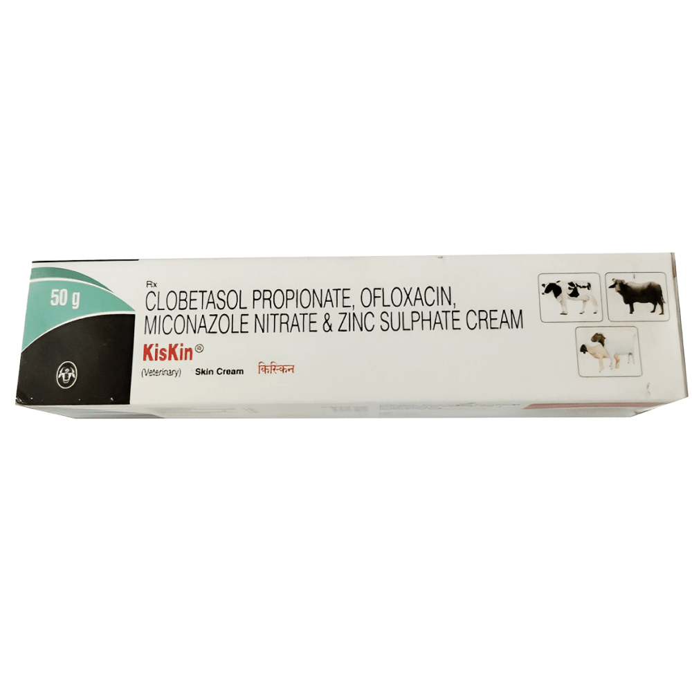 Intas Kiskin Ointment (Cream) (Corticosteroid) for Dogs and Cats