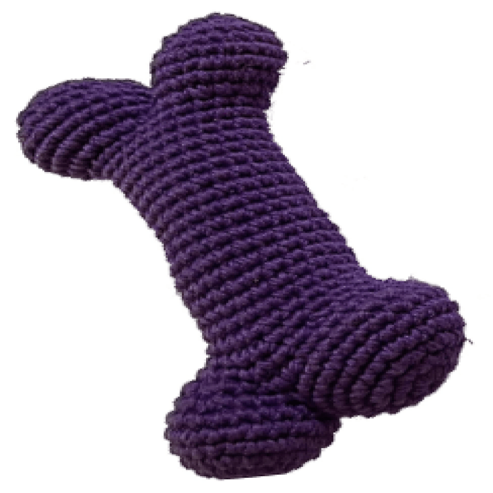 Captain Zack Crochet Bone Bisquit Toy for Dogs