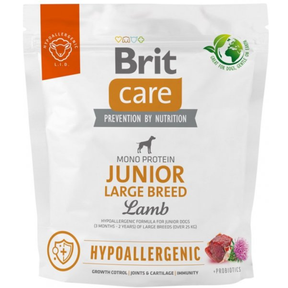 Brit Care Lamb & Rice Junior Large Breed Dog Dry Food (Buy 1 Get 1) (Limited Shelf Life)