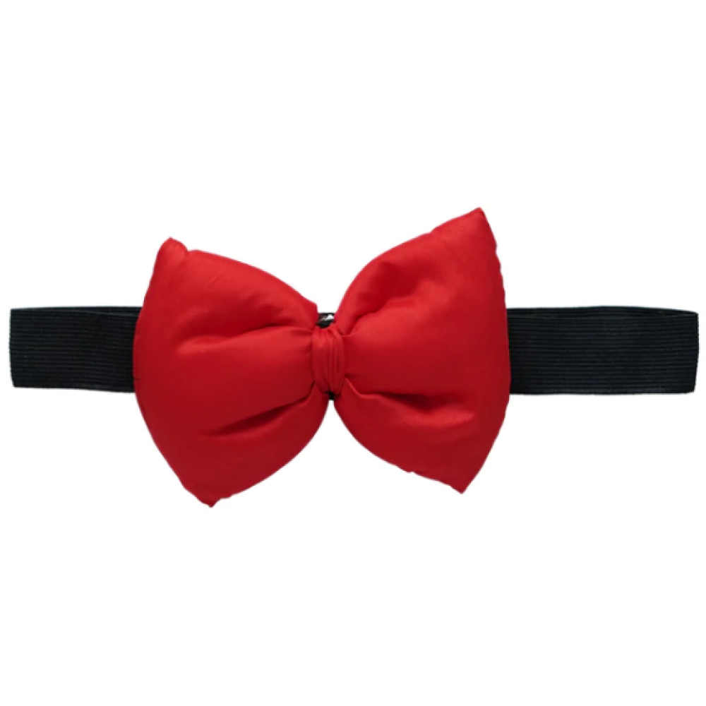 Floof & Co Elastic Bow (Red)