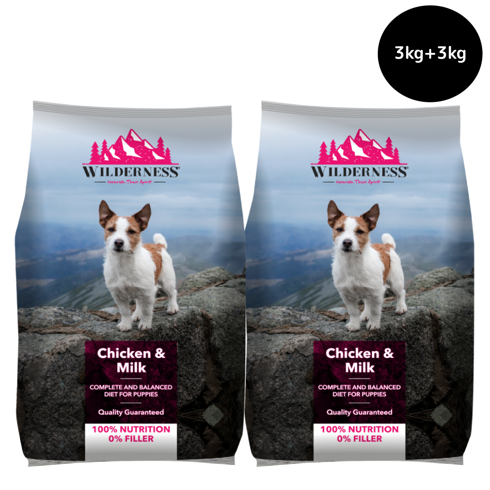 Wilderness Chicken and Milk Puppy Dry Food