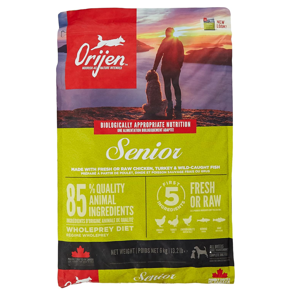Orijen Senior Dog Dry Food (All Breeds) (Limited Shelf Life)