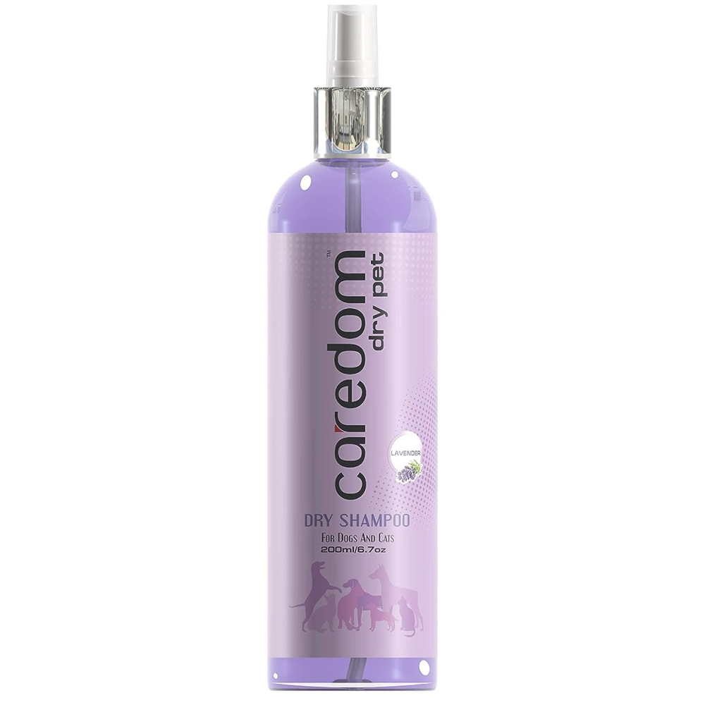 Caredom Lavender Dry Shampoo for Dogs