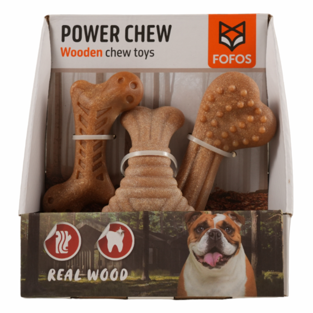 Fofos Wooden Stix Chew Toy for Dogs (Large)