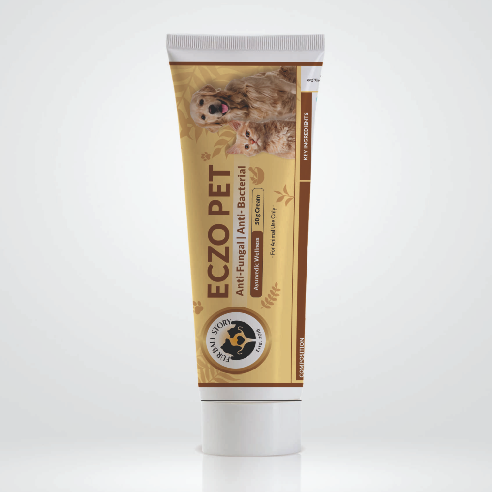 FurBall Story Eczo Pet Cream for Dogs and Cats