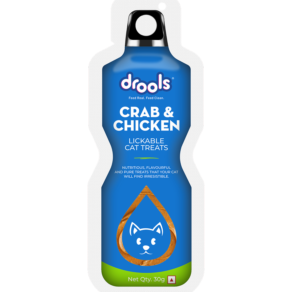 Drools Crab & Chicken Creamy Lickable Cat Treat (30g)