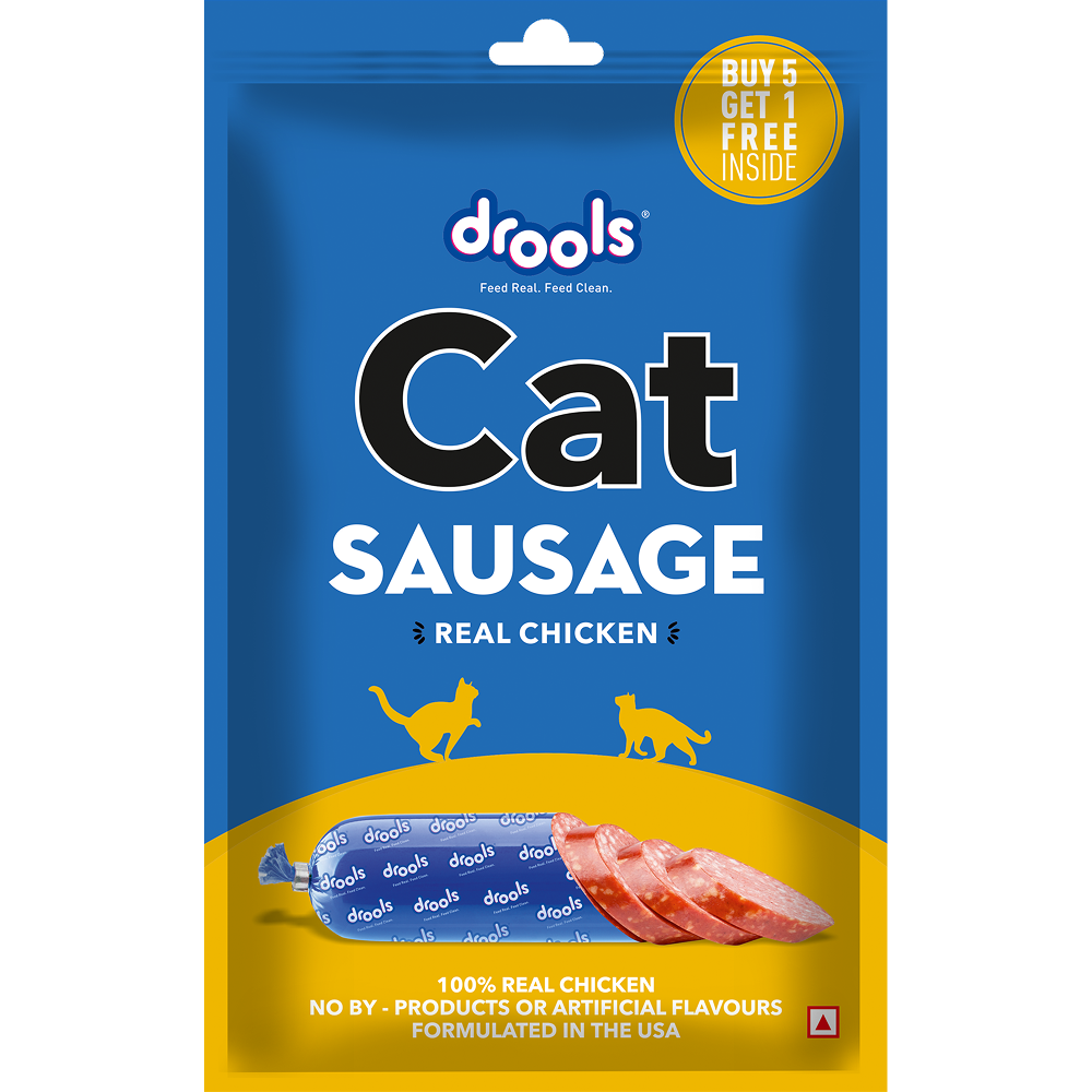 Drools 100% Real Chicken Sausage Cat Treats