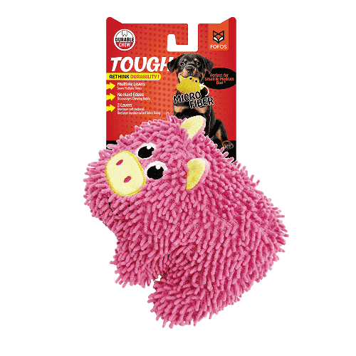 FOFOS Tough Pig Toy for Dogs