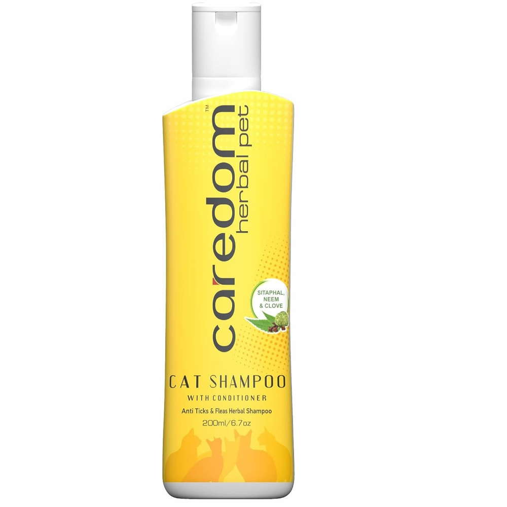 Caredom Herbal Anti Ticks & Fleas Shampoo for Cats
