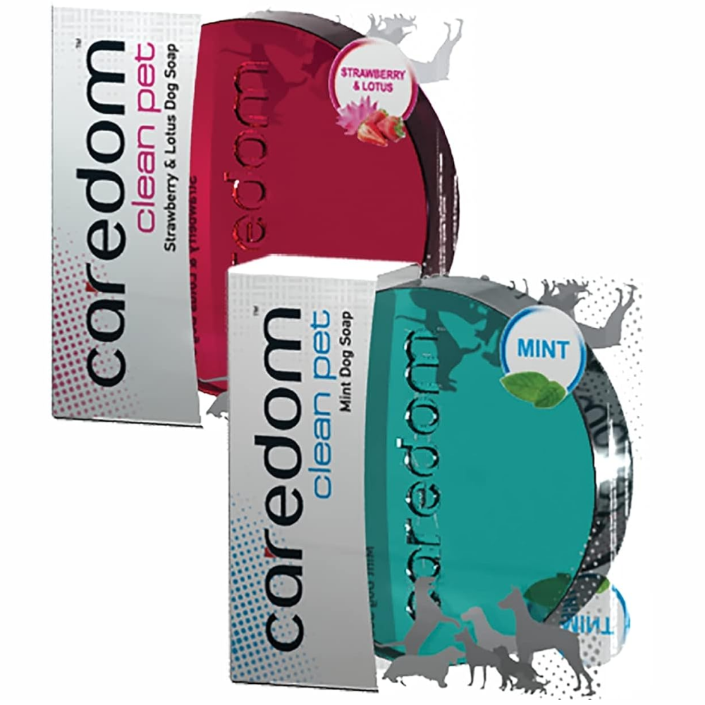 Caredom Fresh and Fruity Scented Soap for Dogs