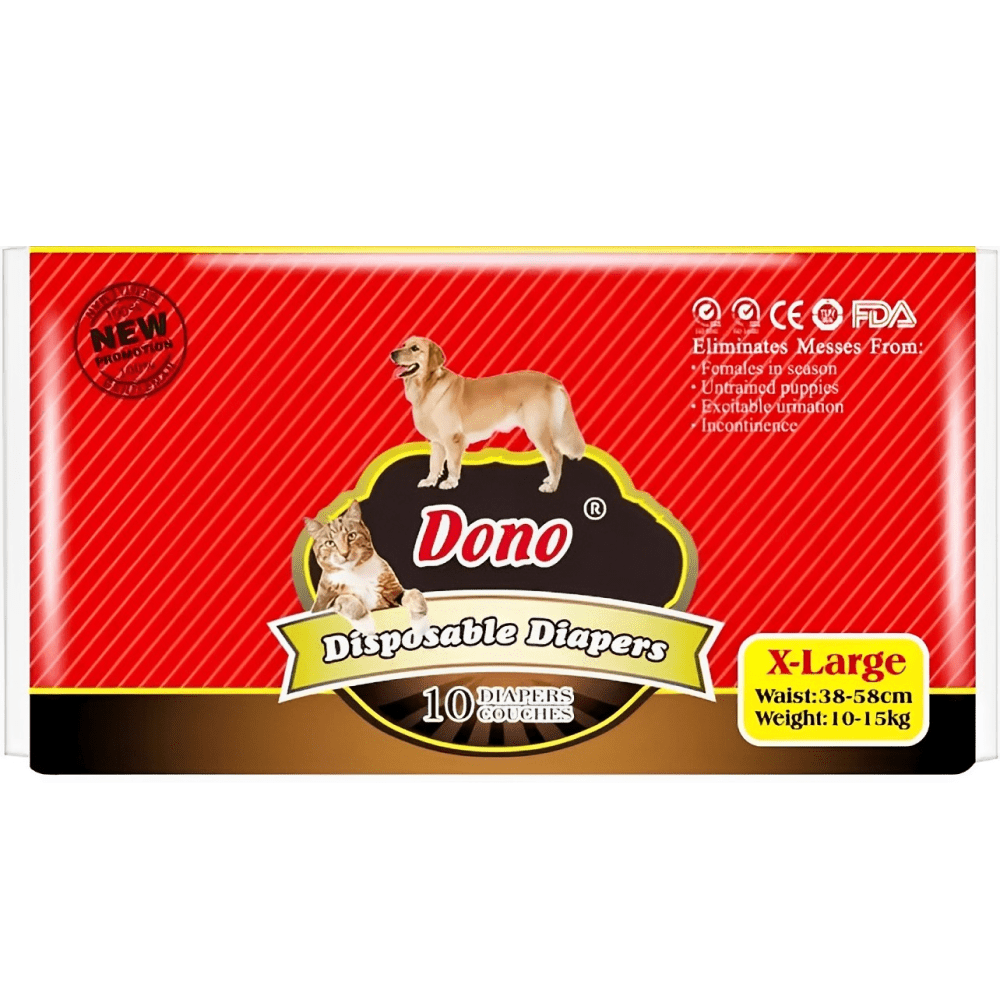 Dono Super Absorbent Disposable Diapers for Female Pets