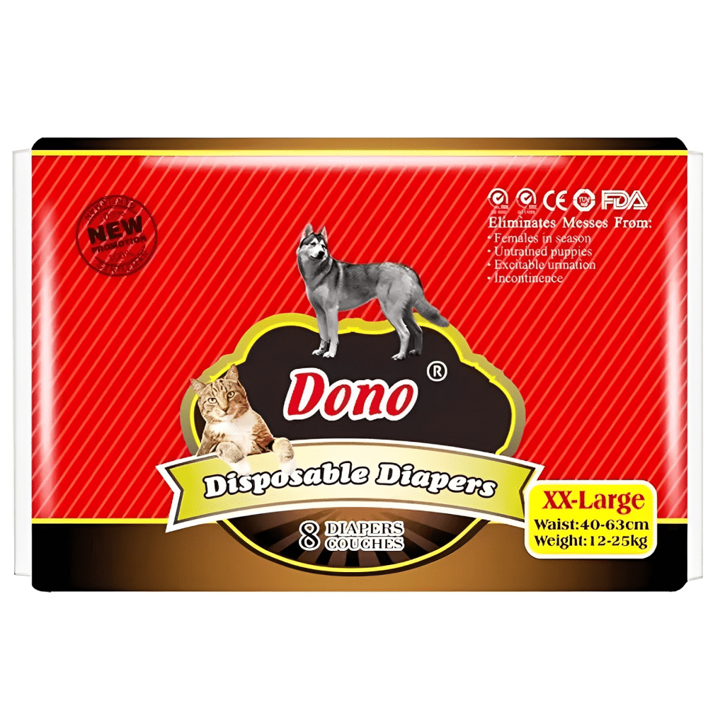 Dono Super Absorbent Disposable Diapers for Female Pets