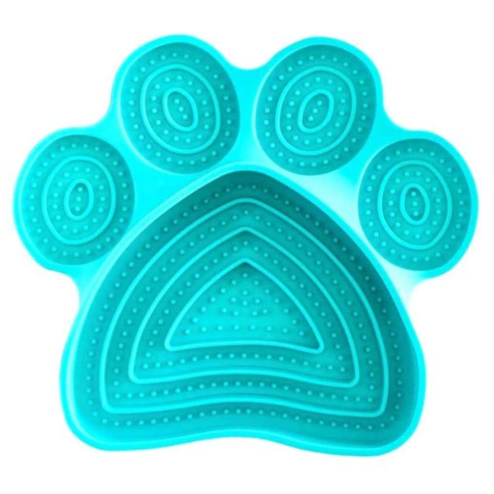 For The Love Of Dog Licky Bowl for Dogs & Cats (Blue)