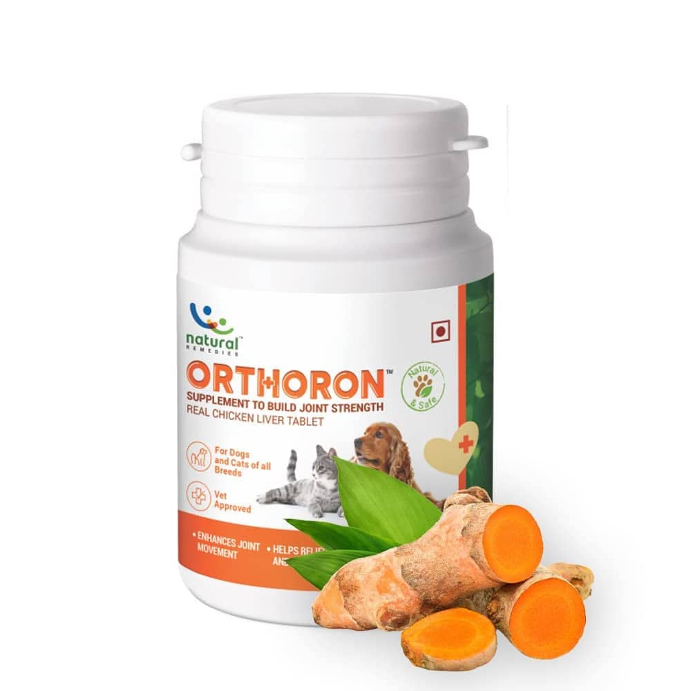 Natural Remedies Orthoron Joint Supplement Tablets for Dogs and Cats (Limited Shelf Life)