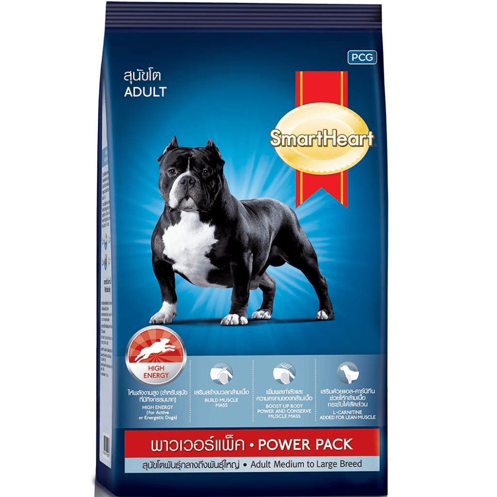 SmartHeart Power Pack Chicken Flavour Adult Dog Dry Food (Limited Shelf Life)
