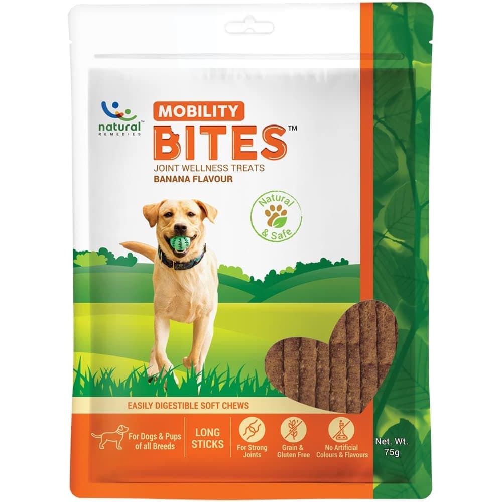 Natural Remedies Mobility Bites Chew Treats for Dogs (Limited Shelf Life)