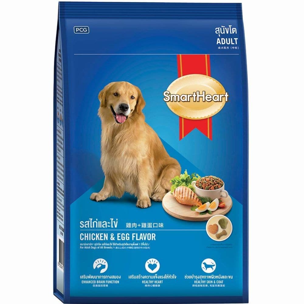 SmartHeart Chicken & Egg Adult Dog Dry Food (Limited Shelf Life)