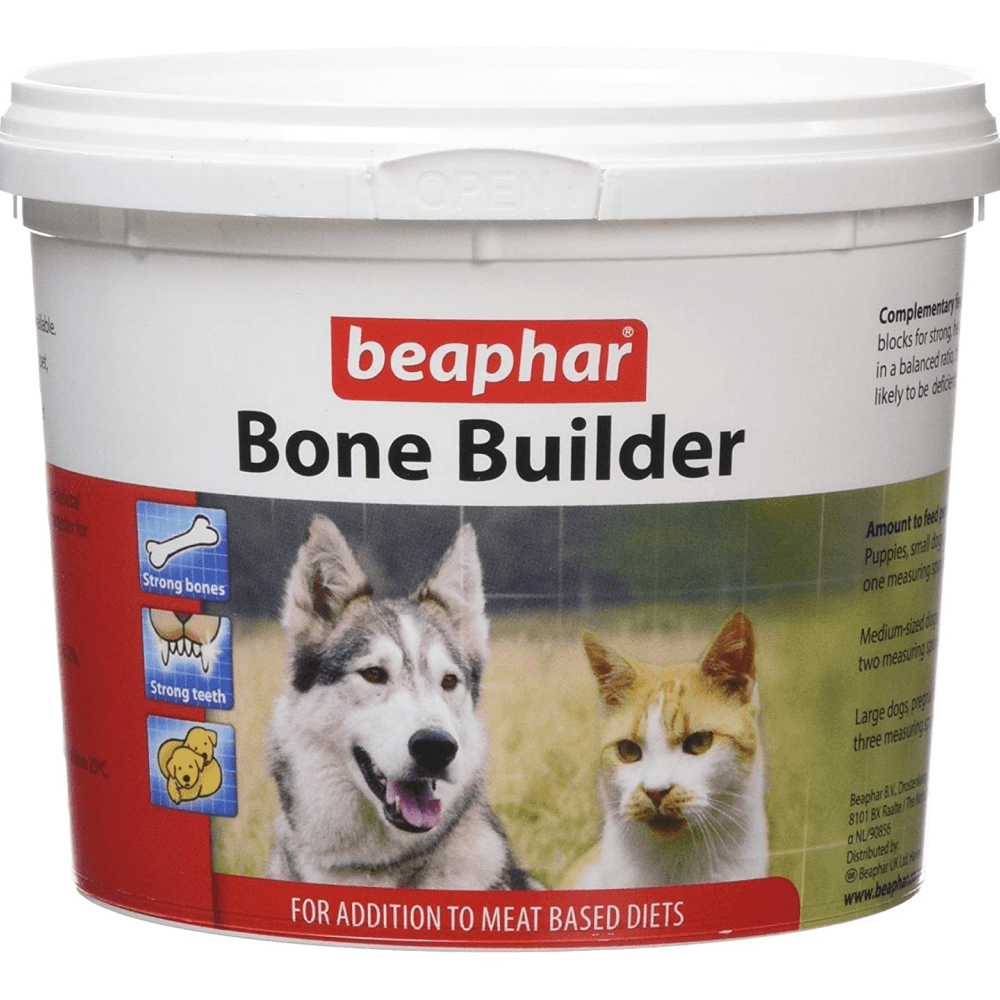 Beaphar Bone Builder Calcium Supplement for Dogs and Cats (Limited Shelf Life)