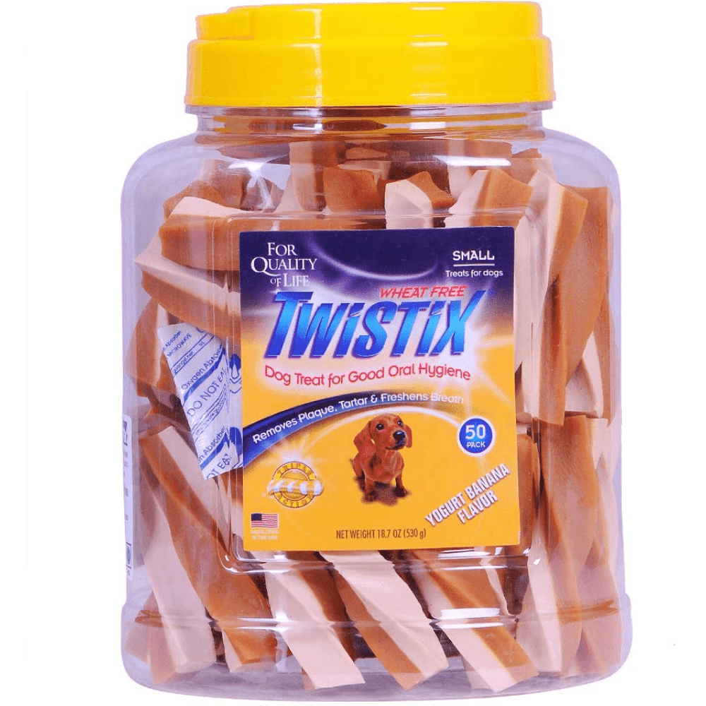 NPIC Twistix Yogurt & Banana Canister Dog Treats (Limited Shelf Life)