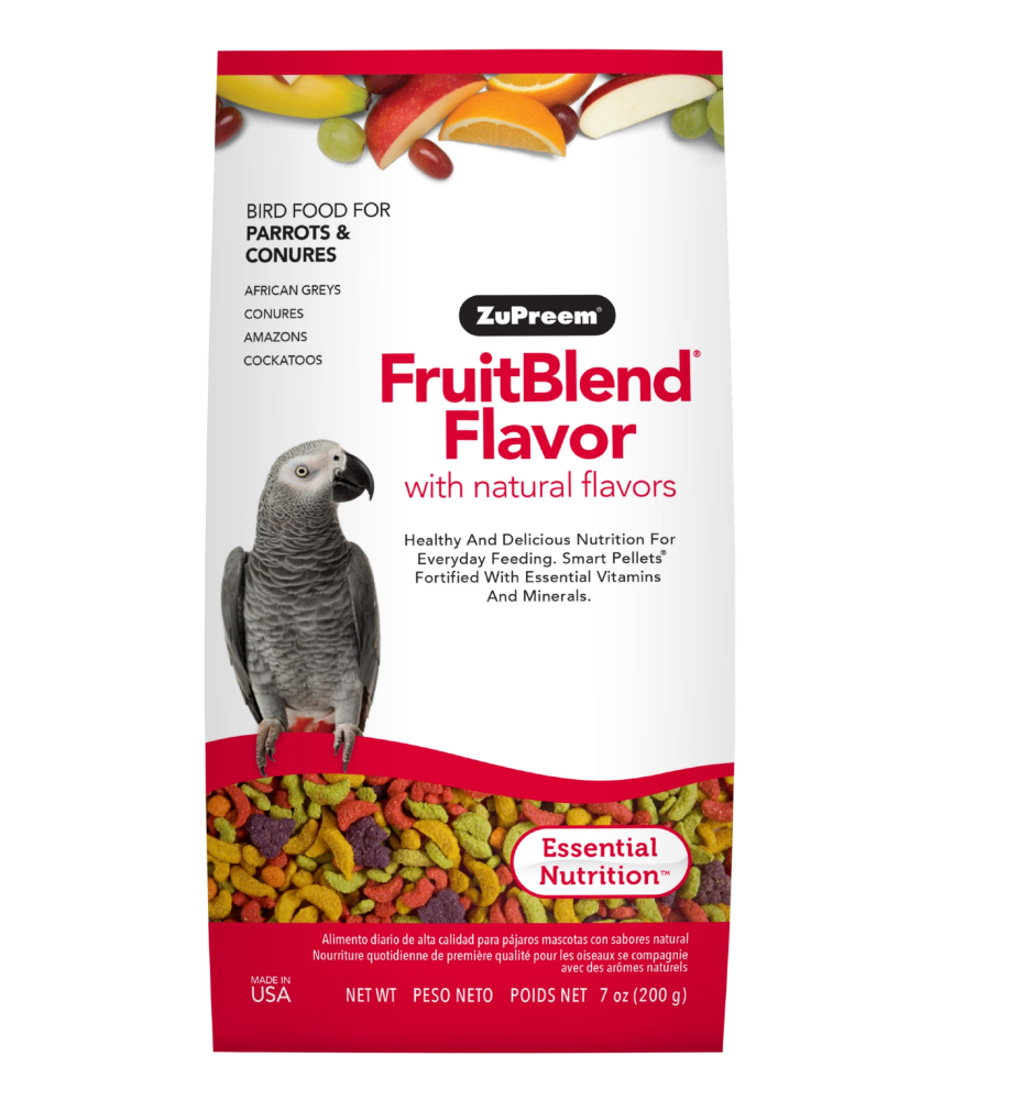 ZuPreem Fruit Blend Bird Food for Large Birds (Limited Shelf Life)