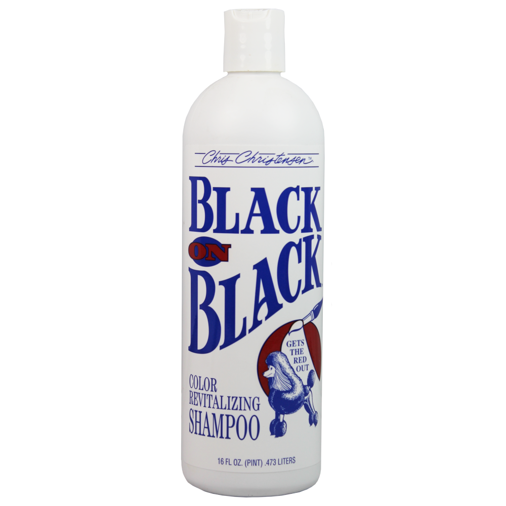 Chris Christensen Black on Black Colour Revitalizing Shampoo for Dogs