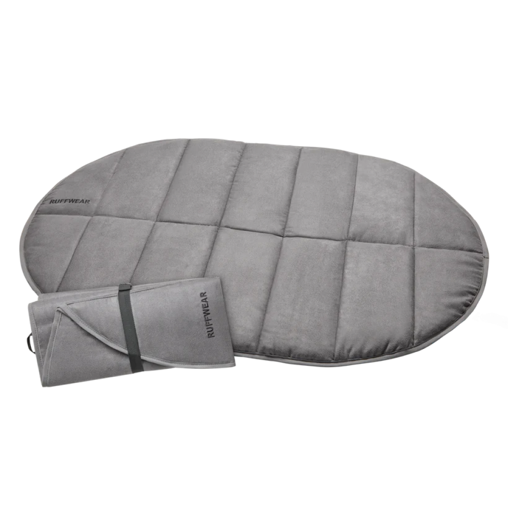 Ruffwear Mt Highlands Portable Pad Bed for Dogs (Cloudburst Gray)