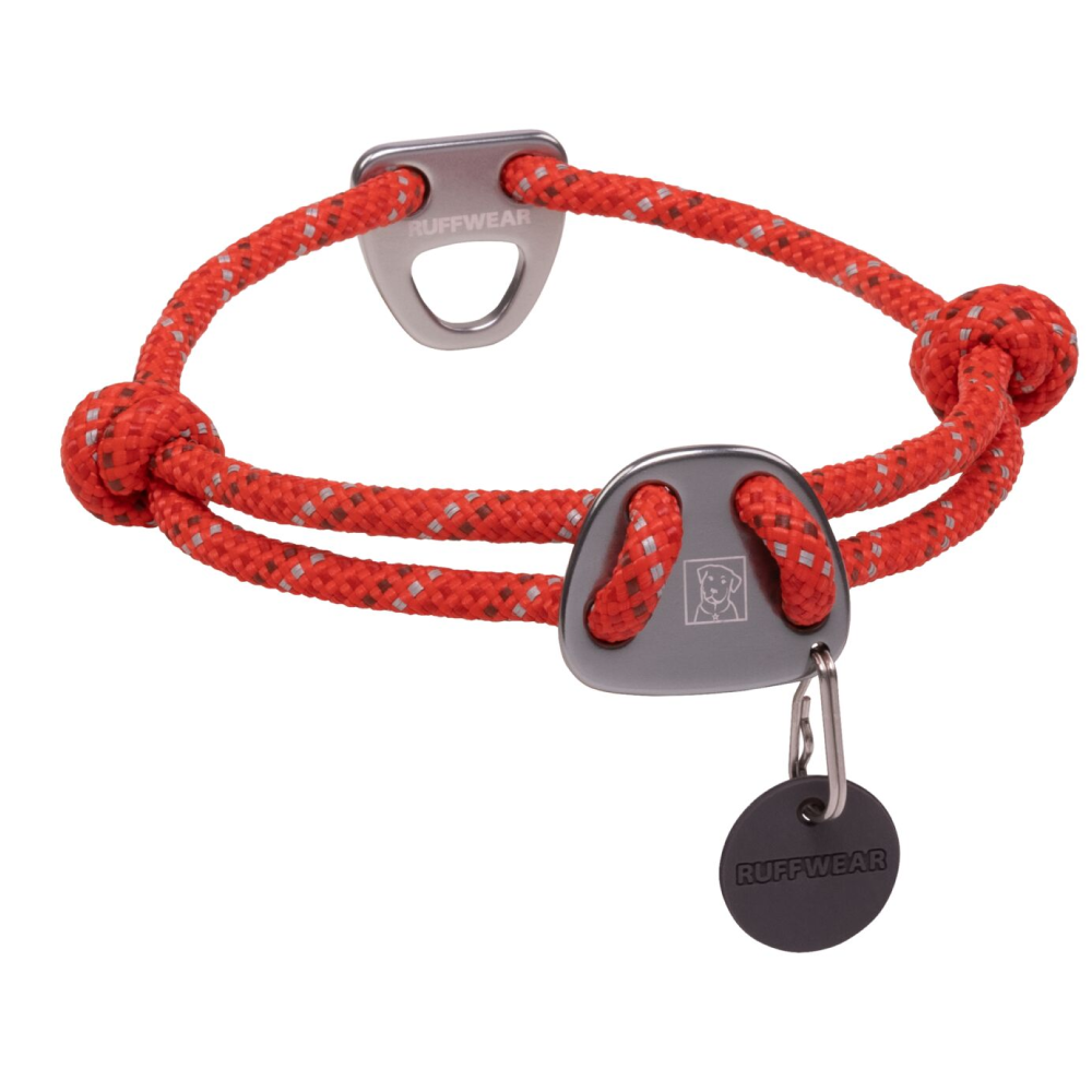 Ruffwear Knot a Collar rope for Dogs (Red Sumac)