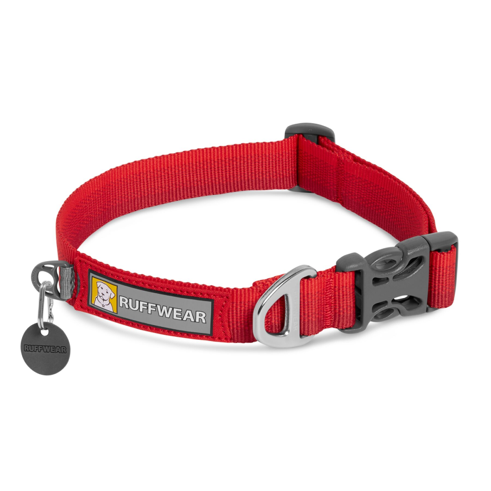 Ruffwear Front Range Collar for Dogs (Red Sumac)