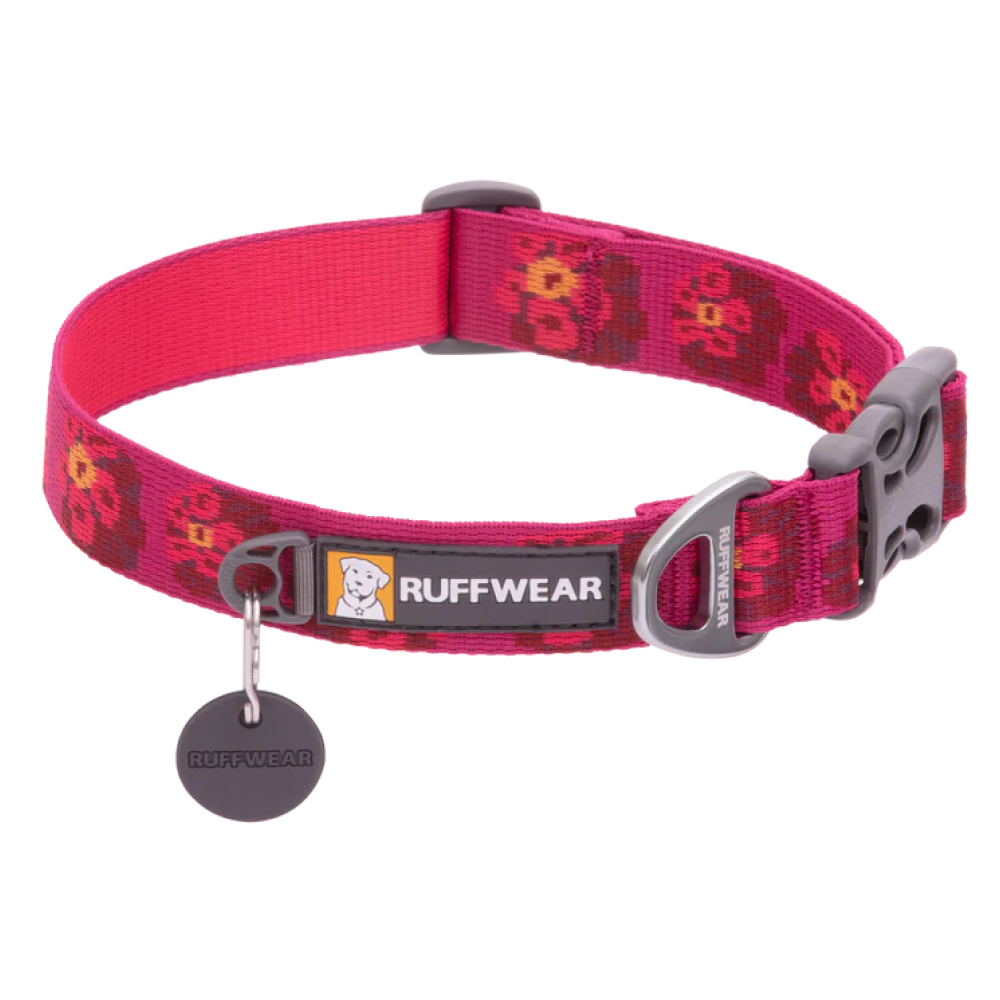 Ruffwear Flat Out Collar for Dogs (Alpenglow Burst)