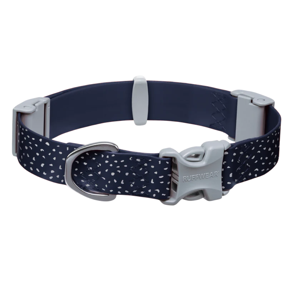 Ruffwear Confluence Waterproof Collar for Dogs (Midnight Blue)